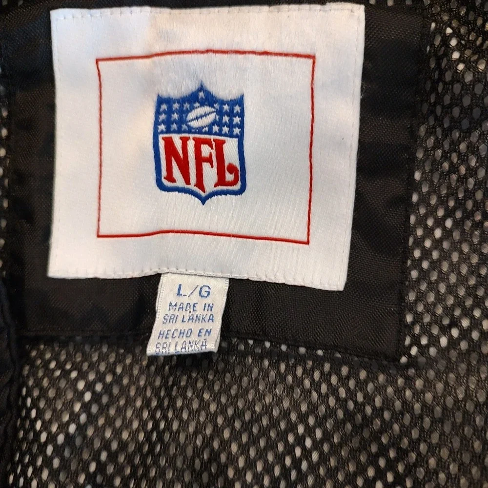 NFL Indianapolis Colts Blue White Black Full Zip Hooded Jacket‎ Embroidered